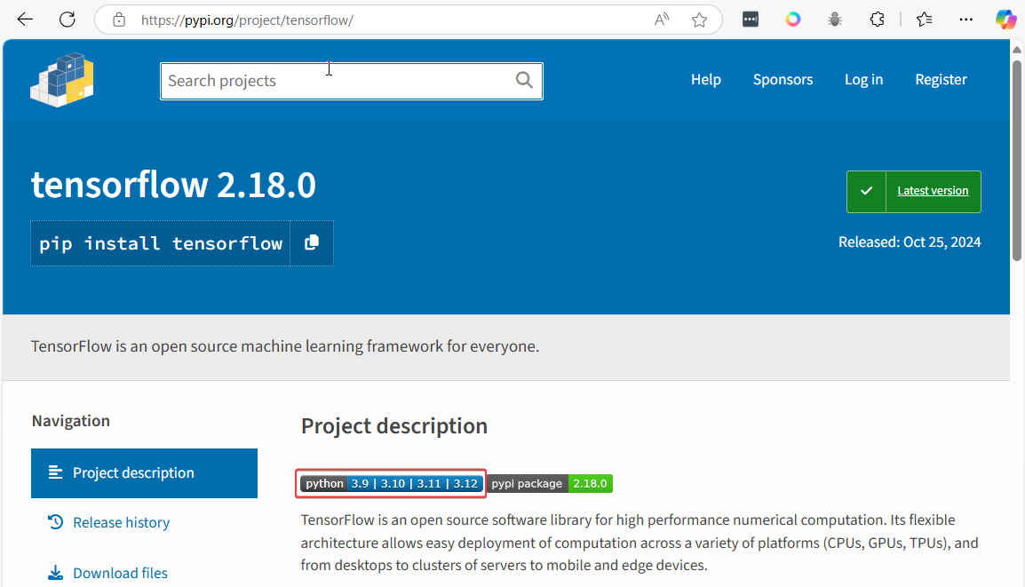 python download