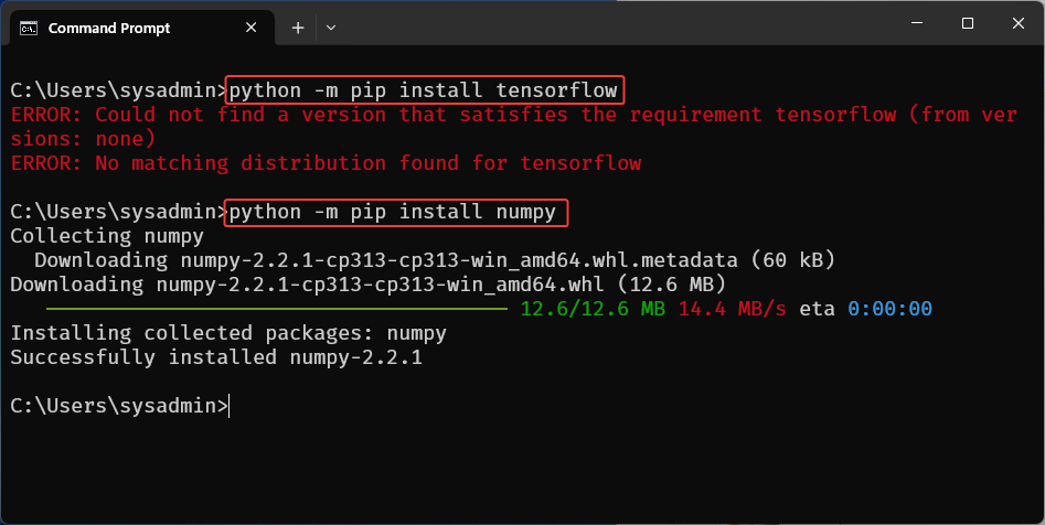 python download